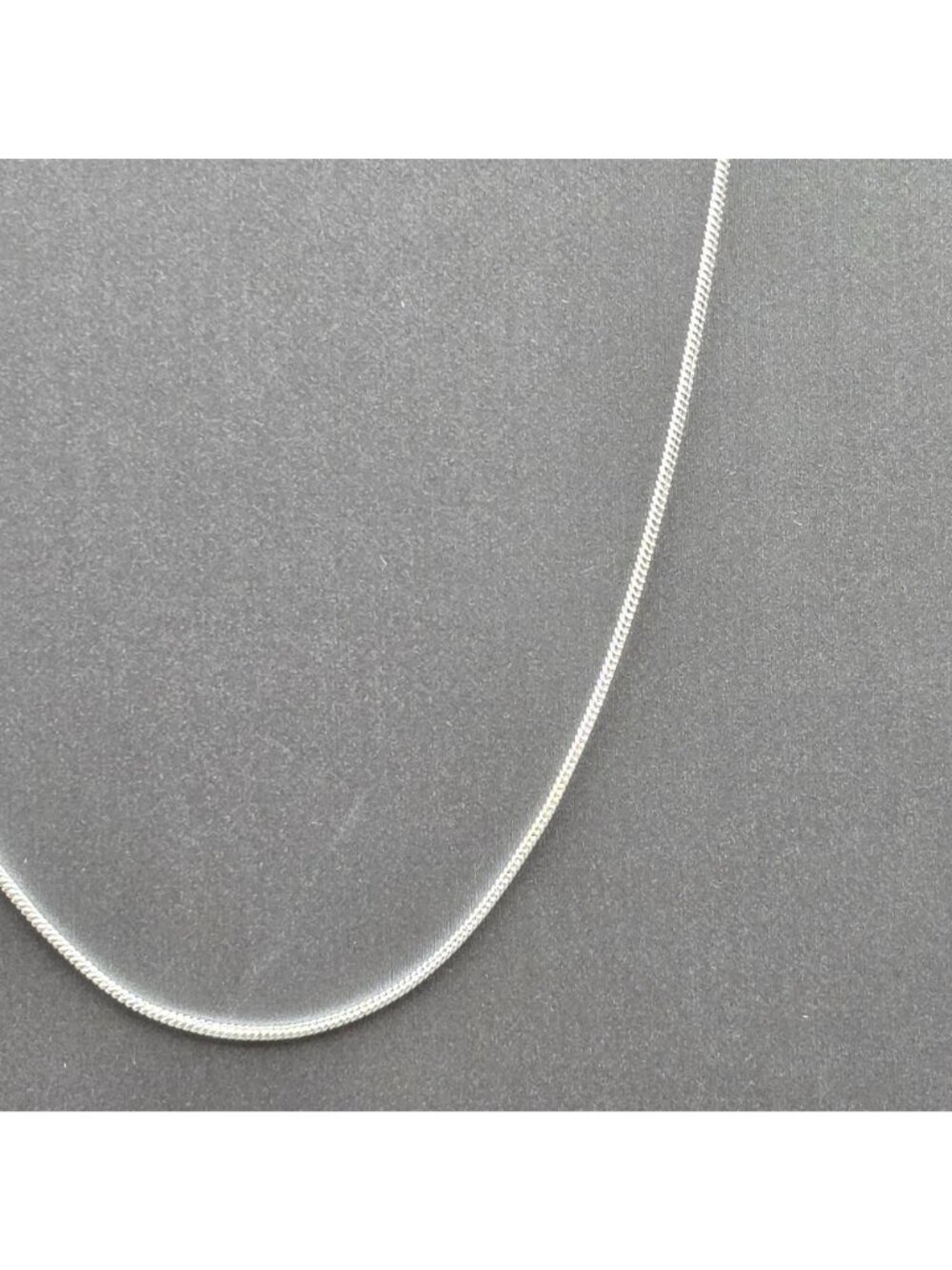 925 Sterling Silver 1mm Snake Chain Necklace 24" Minimalist Jewelry Layering - Picture 3 of 9